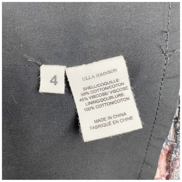 Ulla Johnson Julie Floral Dress Size 4 - Picture 14 of 15